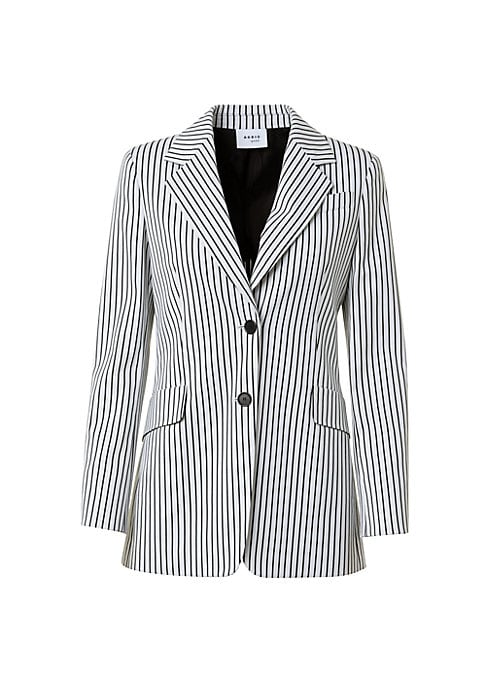 Elegant Pinstripe Blazer