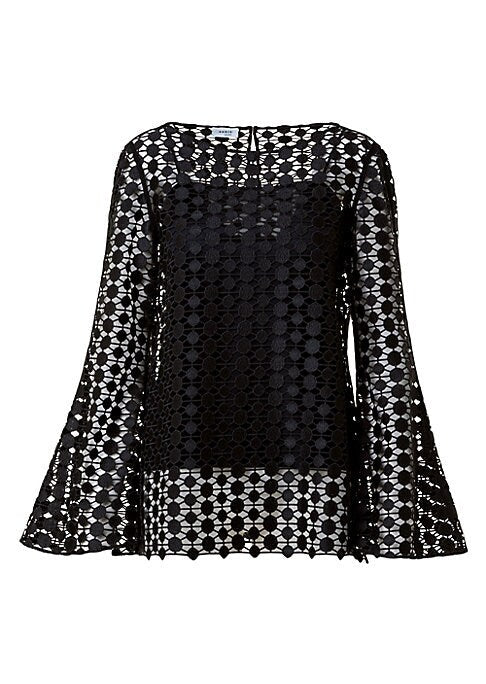 Dainty Dot Sleeve Blouse