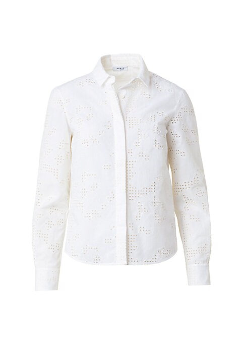 Kaleidoscope Eyelet Blouse