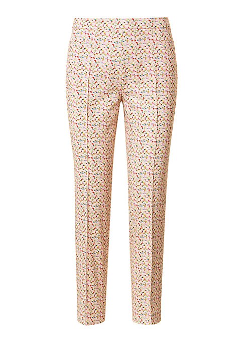 Kaleidoscope Print Crop Pants