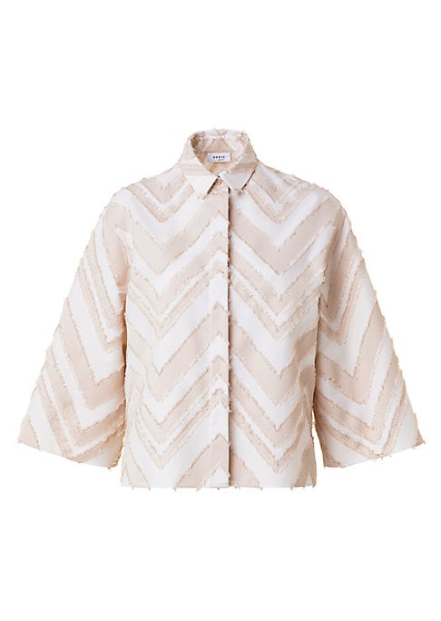 Fringed Chevron Top