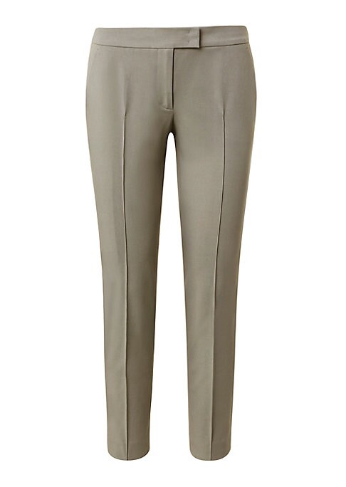 Chic Cropped Cotton Trousers