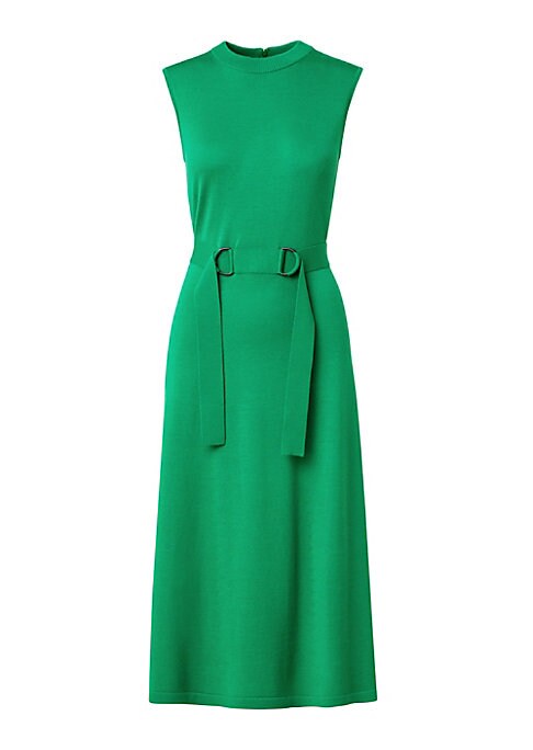 Chic Dual-Belt Dress