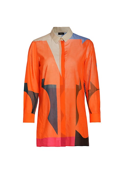 Vibrant Cotton Print Shirt