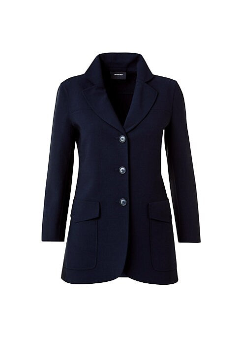 Slim Fit Wool Blazer