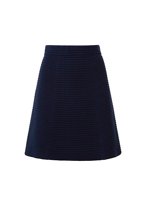 Chic Textured Mini Skirt