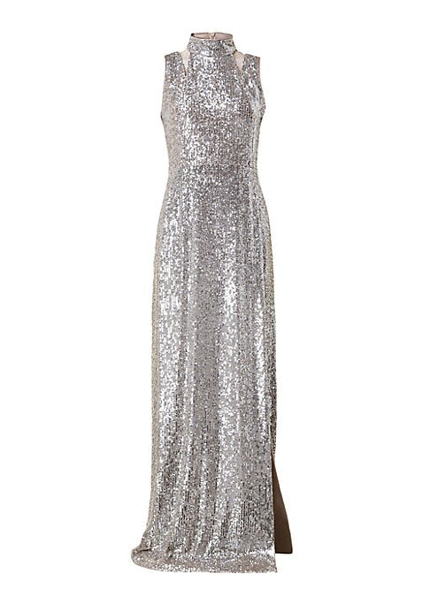Sparkling Silhouette Gown