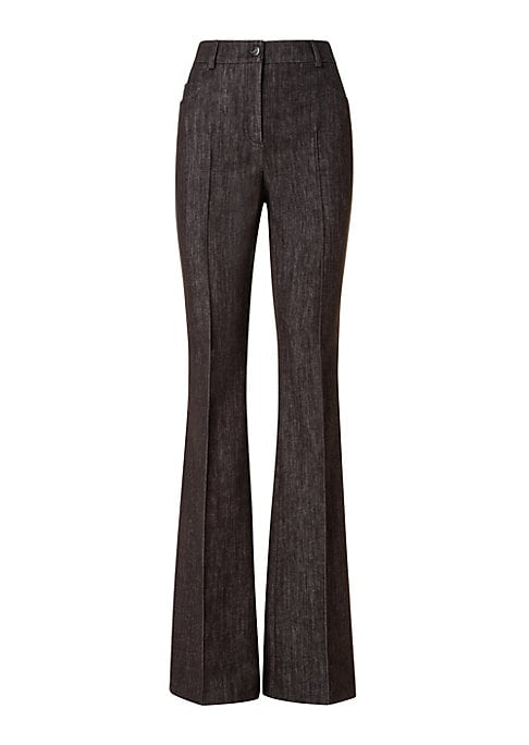 Flare Stretch Denim Pants