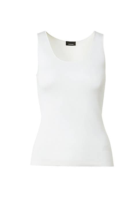 Silk Scoopneck Tank