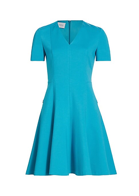 Chic V-Neck A-Line Dress