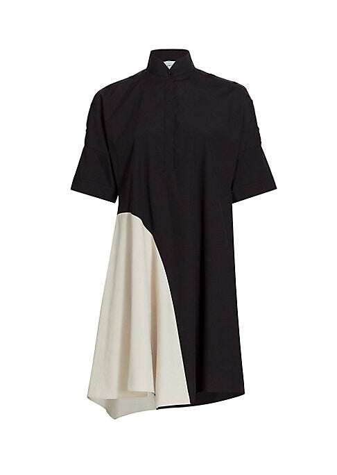 Chic Hem Cotton Dress