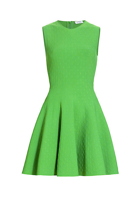 Flared Knit Elegance Dress
