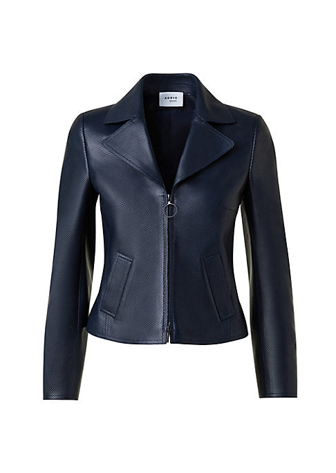 Dotted Leather Jacket