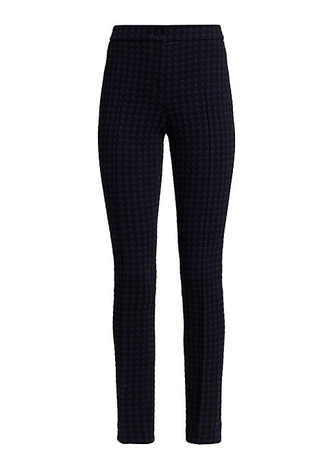 Chic Houndstooth Trousers