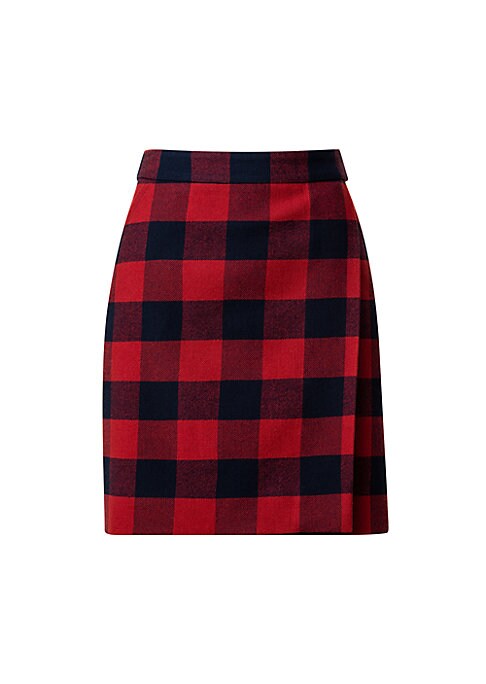 Gingham Chic Mini Skirt