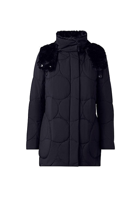 Cozy Quilted Fur Parka