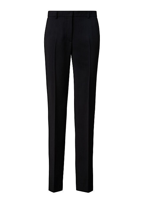 Sleek Virgin Wool Trousers