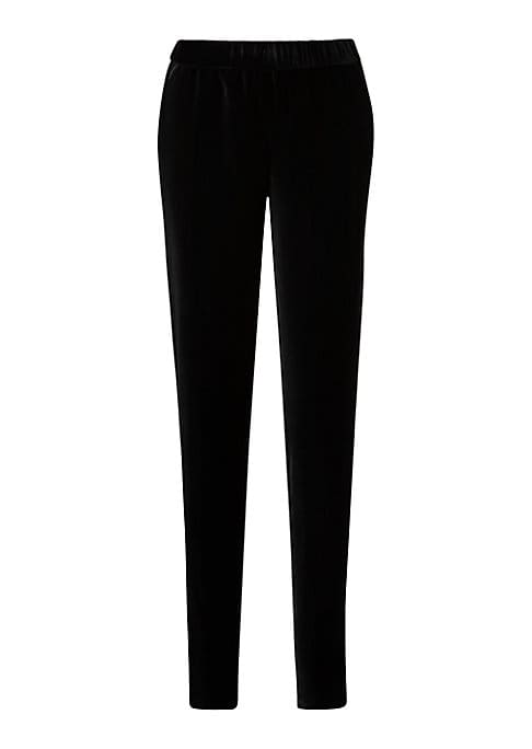 Luxe Velvet Straight Pants
