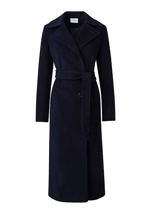 Chic Tie Belt Coat
