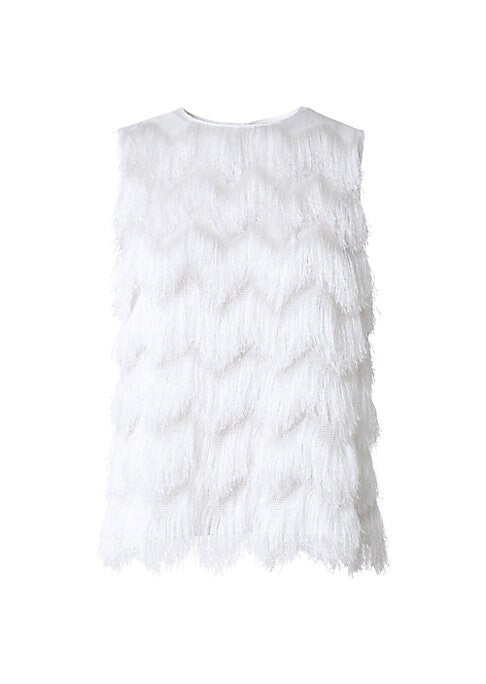 Fringe Elegance Top