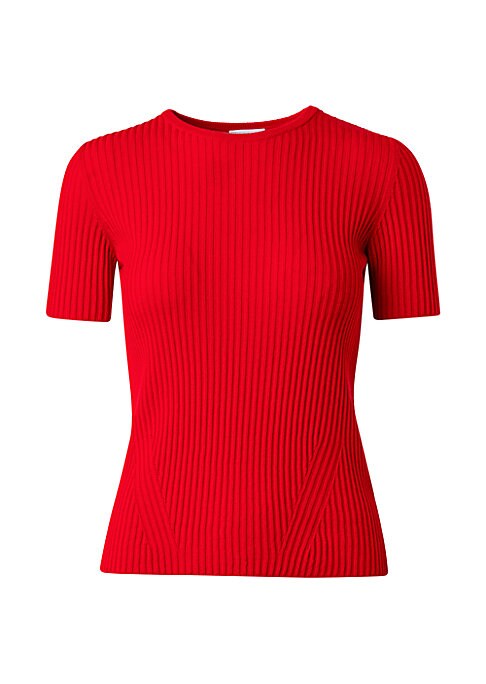 Ribbed Wool Tee