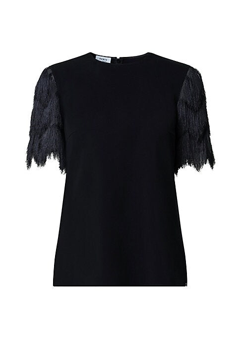 Fringe Elegance Top