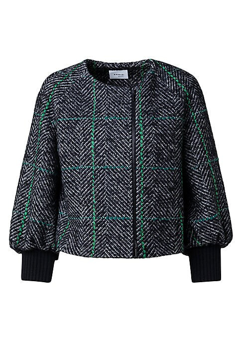 Chic Balloon Sleeve Coat