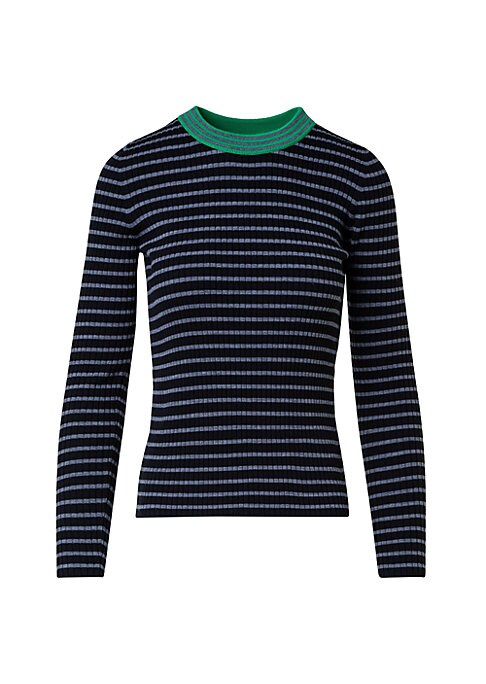 Cozy Striped Wool Top