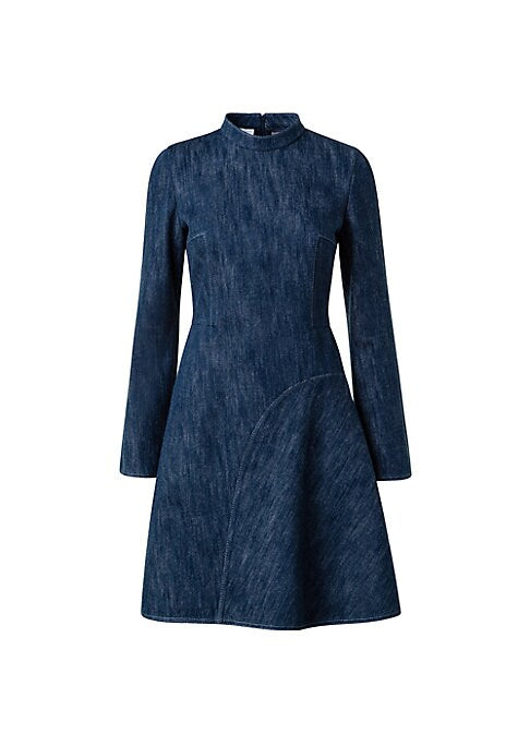 Chic Denim Shift Dress