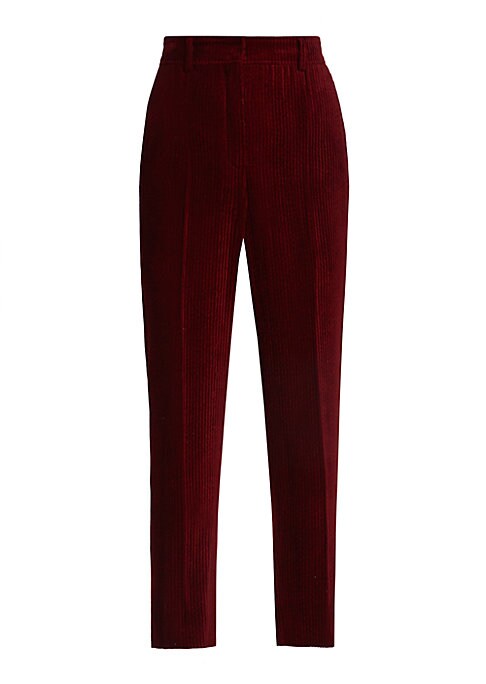 Chic Corduroy Ankle Pants