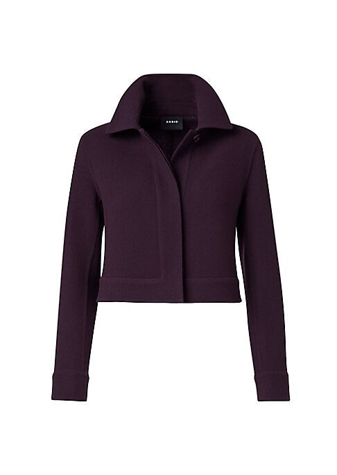 Chic Crêpe Tailored Jacket