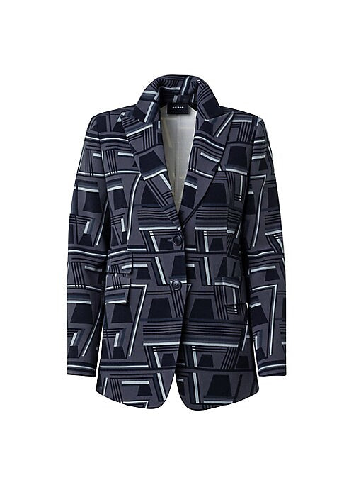 Geometric Chic Blazer