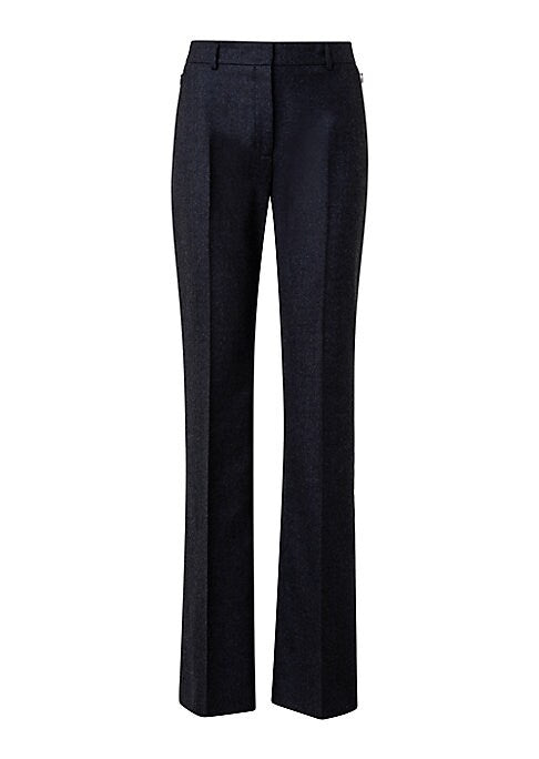 Chic Wool Flannel Trousers