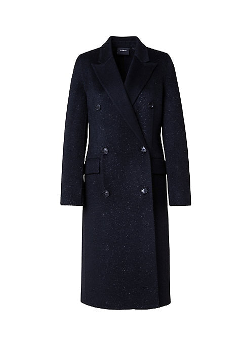 Metallic Luxe Overcoat