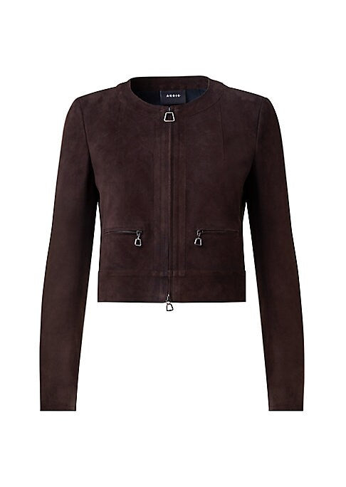 Chic Suede Charm Jacket