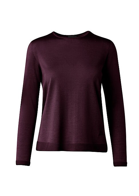 Silk-Cashmere Cozy Sweater