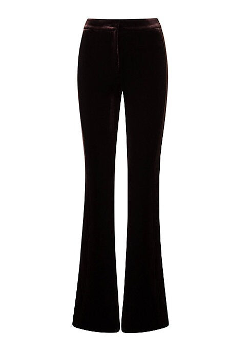 Velvet Bootcut Chic Pants
