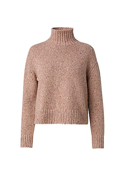 Tweed Cashmere Cozy Sweater