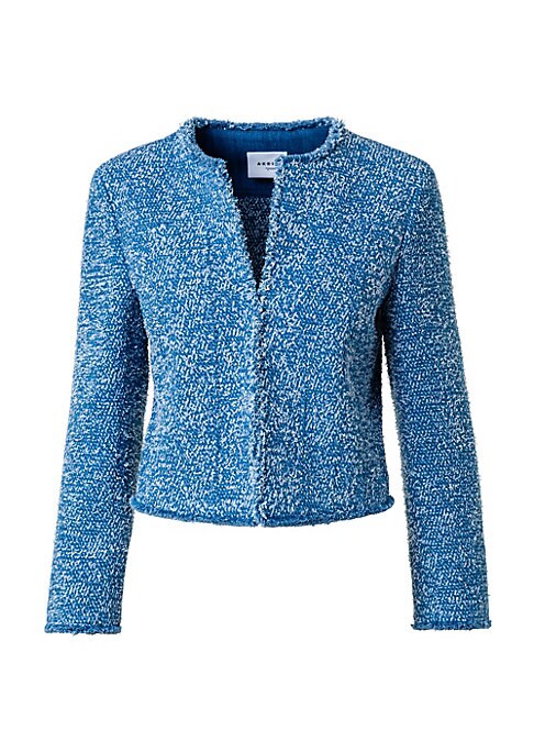Chic Fringed Denim Jacket