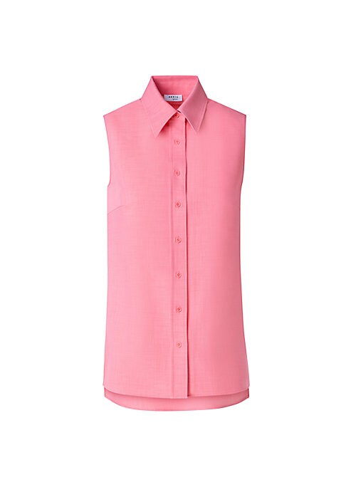 Chic Crepe Button Top