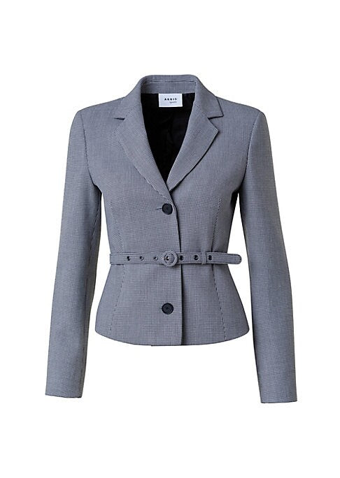 Check Pattern Blazer