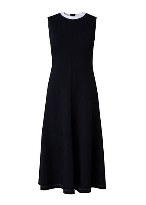 Colorblock Flare Dress