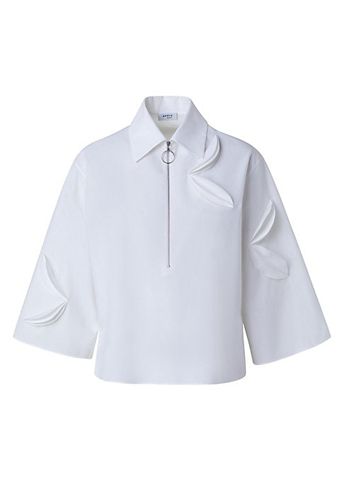 Chic Bell-Sleeve Blouse