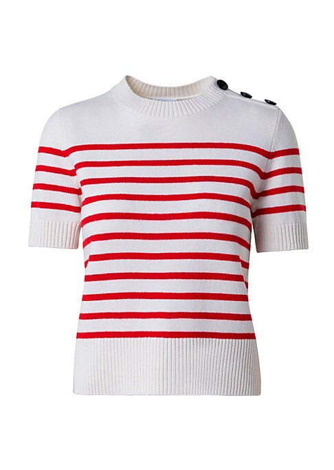 Chic Striped Knit Top