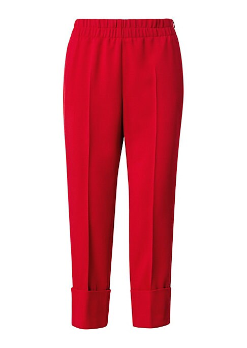 Chic Wool Crop Pants