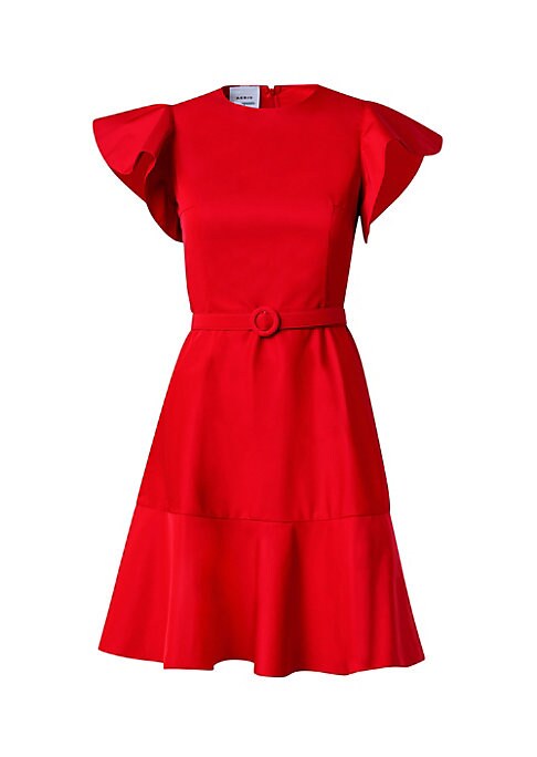 Chic Taffeta Mini Dress