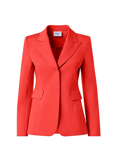 Sleek Jersey Blazer