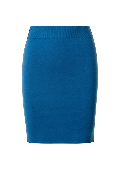 Cozy Knit Pencil Skirt