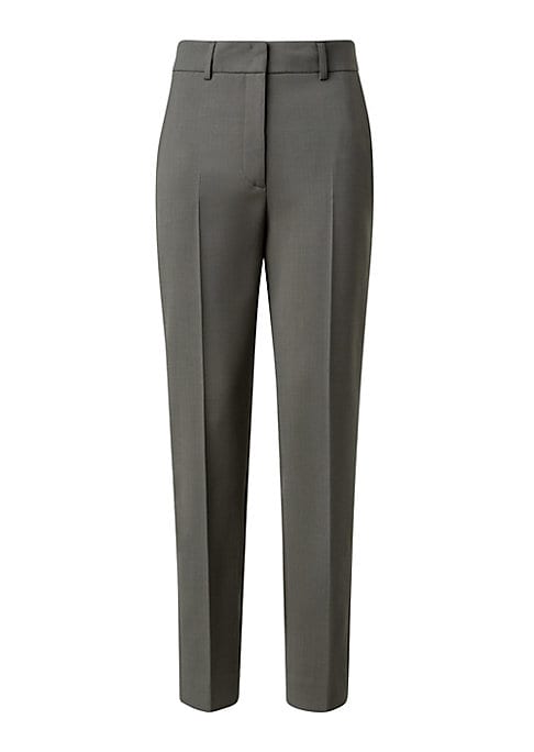 Wool Chic Tapered Trousers