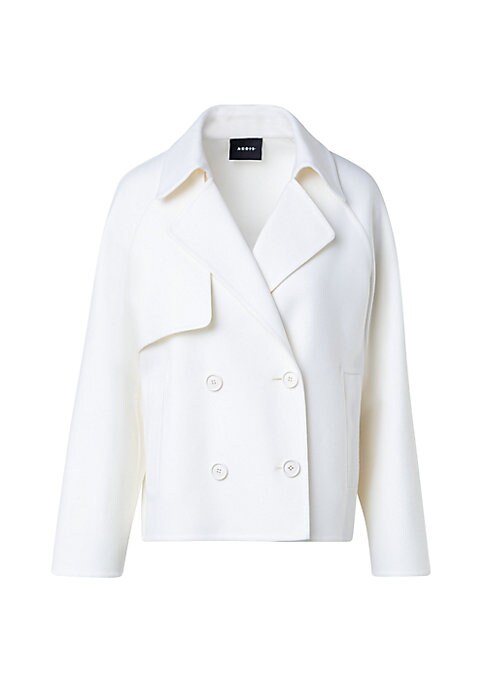 Chic Trench Wool Jacket